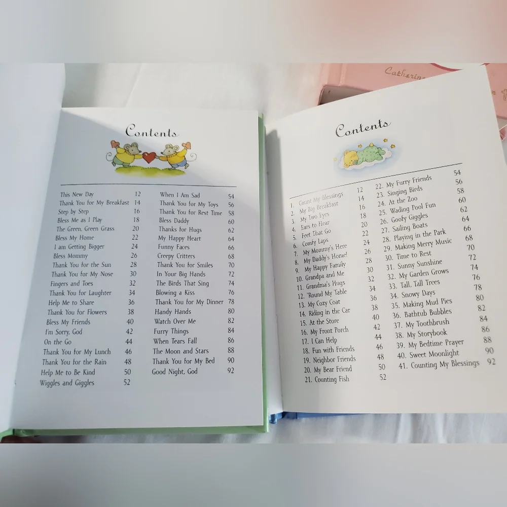 : * Precious moments king james bible & baby first book of blessings & prayers - Picture 5 of 15